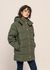 Doudoune en coton bio | vert "w's cotton down parka torrey pine green" - Patagonia