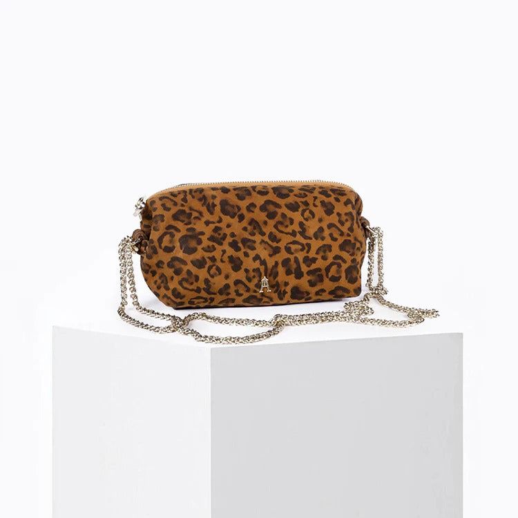 Sac à main cuir tannage végétal | marron "nuage - leo tan"' - Craie Studio