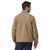 Veste coupe-vent en coton bio et nylon recyclé | beige "nomader jkt - slab khaki" - Patagonia