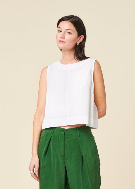 Top maya blanc - Bonjour Demain