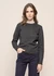 Pull en laine recyclée | gris "laura - grigio carbone"