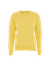 Sweat femme jaune en coton bio - lemon yellow