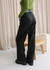 Pantalon ample en coton bio | noir "leandraa - black" - Armedangels