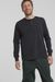 T-shirt manches longues noir en coton bio - brad