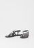 Sandales en cuir certifié | noir "tia 2.0 black" - Vagabond