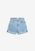 Short en jean en coton recyclé | bleu clair "sheaari fresh blue" - Armedangels - 5