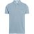 Polo piqué bleu ciel en coton bio - rowan