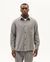 Chemise velours en coton bio | gris "river corduroy theo overshirt" - Thinking Mu