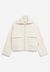 Veste en coton et laine bio | beige "joaniaas - oatmilk" - Armedangels