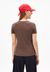 T-shirt côtelé en coton bio | marron "kardaa - toasty tan" - Armedangels