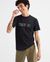 T-shirt imprimé noir en coton bio - together - Thinking Mu
