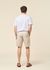 Short léger en coton bio | beige "fig loose poplin elastic waist string shorts light feather gray" - Knowledge Cotton Apparel - 4