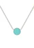 Collier en argent avec pendentif en chrysoprase - necklace sterling silver - Kamena