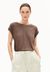 T-shirt en tencel et coton bio | marron "jilaana - toasty tan" - Armedangels
