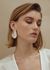 Boucles d'oreilles texturées en argent recyclé