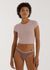 String en coton bio | vieux rose "core thong rose wood"