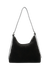Sac à main en cuir suède certifié | noir "bari" - Vagabond