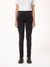Jean skinny taille haute noir en coton bio - hightop tilde black coal - Nudie Jeans