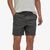 Short gris foncé en coton bio et chanvre