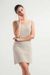 Robe en maille de coton bio et recyclé | beige "maglia donna cotone rigenerato luna" - Rifò