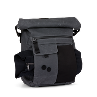 Sac à dos waxé gris recyclé - carrik