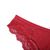 Culotte rouge en dentelle recyclée - fabienne - Underprotection