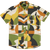 Chemise manches courtes en coton bio | multicolore "paradise"