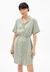 Robe en gaze de coton bio | vert clair "mabelaa musselin - seagreen" - Armedangels