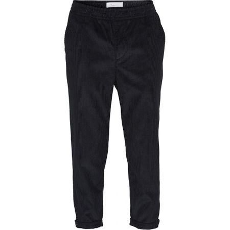 Pantalon velours marine en coton bio