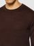 Pull léger en laine mérinos certifiée | marron "karl regular merino knit crew neck" - Knowledge Cotton Apparel
