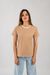 T-shirt rayé ocre en coton bio - ocher stripe