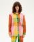 Veste à carreaux en coton bio | multicolore "art blanket norita jacket"