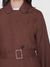 Trench-coat en lin bio | marron "linen trenchcoat tiramisu" - Knowledge Cotton Apparel
