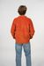 Veste orange en velours de coton bio - pine rust - Knowledge Cotton Apparel - 4