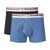 Pack boxers bleu en coton bio