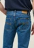 Jean droit en coton biologique | bleu "gritty jackson morning mist - mid blue wash" - Nudie Jeans