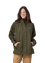 Veste imperméable en matière recyclée | vert "outdoor everyday rain jkt basin green"