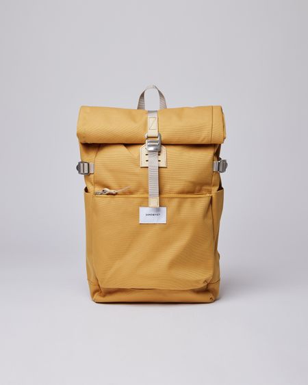 Sac à dos jaune en polyester recyclé - ilon