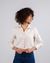 Cosy flannel blouse ecru - Brava Fabrics