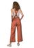 Salopette en coton bio | terracotta "stand up cropped overalls sienna clay" - Patagonia