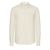 Chemise droite en lin bio | écru "organic linen shirt - ivory white" - Colorful Standard - 1