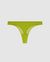 String en coton biologique | vert "mesh thong - matcha"