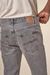 Jean droit gris en coton bio - steady eddie ii mountain grey - Nudie Jeans