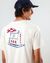 T-shirt imprimé en coton biologique | beige "ice brava t-shirt ecru - ecru"