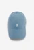Casquette en coton biologique | bleu "yenaas bold - pigment blue" - Armedangels