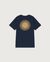 T-shirt marine en coton bio - curry sol navy t-shirt - Thinking Mu