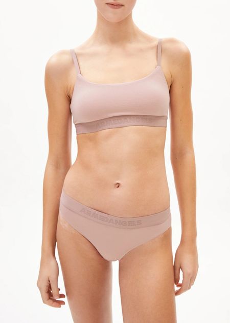 Brassière en modal | rose "tovaa - grey blush" - Armedangels