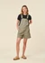 Salopette courte en coton bio | kaki "stand up overalls - river rock green" - Patagonia