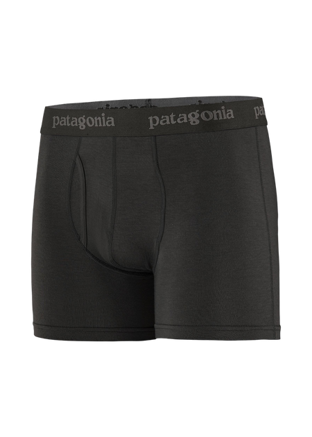 Boxer noir en tencel - black