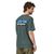 T-shirt en matières recyclées | vert "p-6 logo responsibili-tee nouveau green" - Patagonia